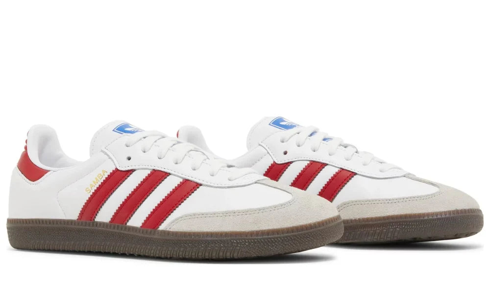 Adidas Samba OG 'White Scarlet'
