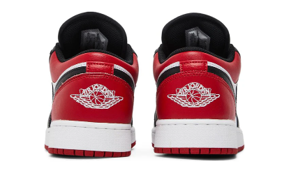 Air Jordan 1 Low GS 'Bred Toe'