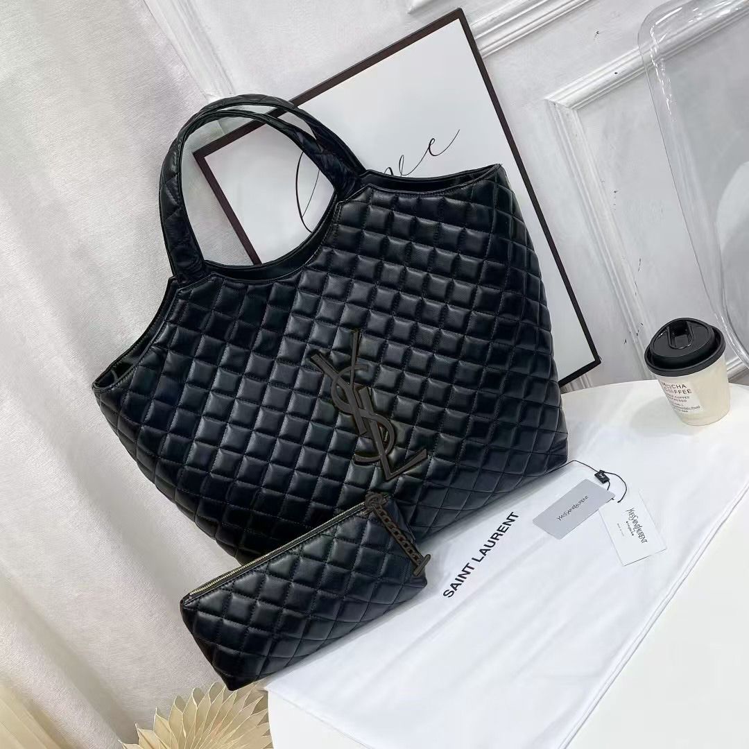 حقيبة يد مبطنة من إيف سان لوران (YSL)