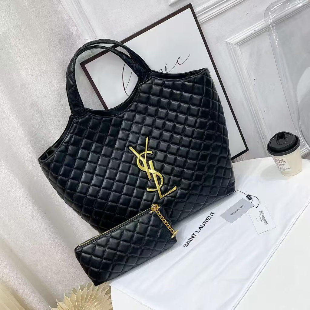 حقيبة يد مبطنة من إيف سان لوران (YSL)