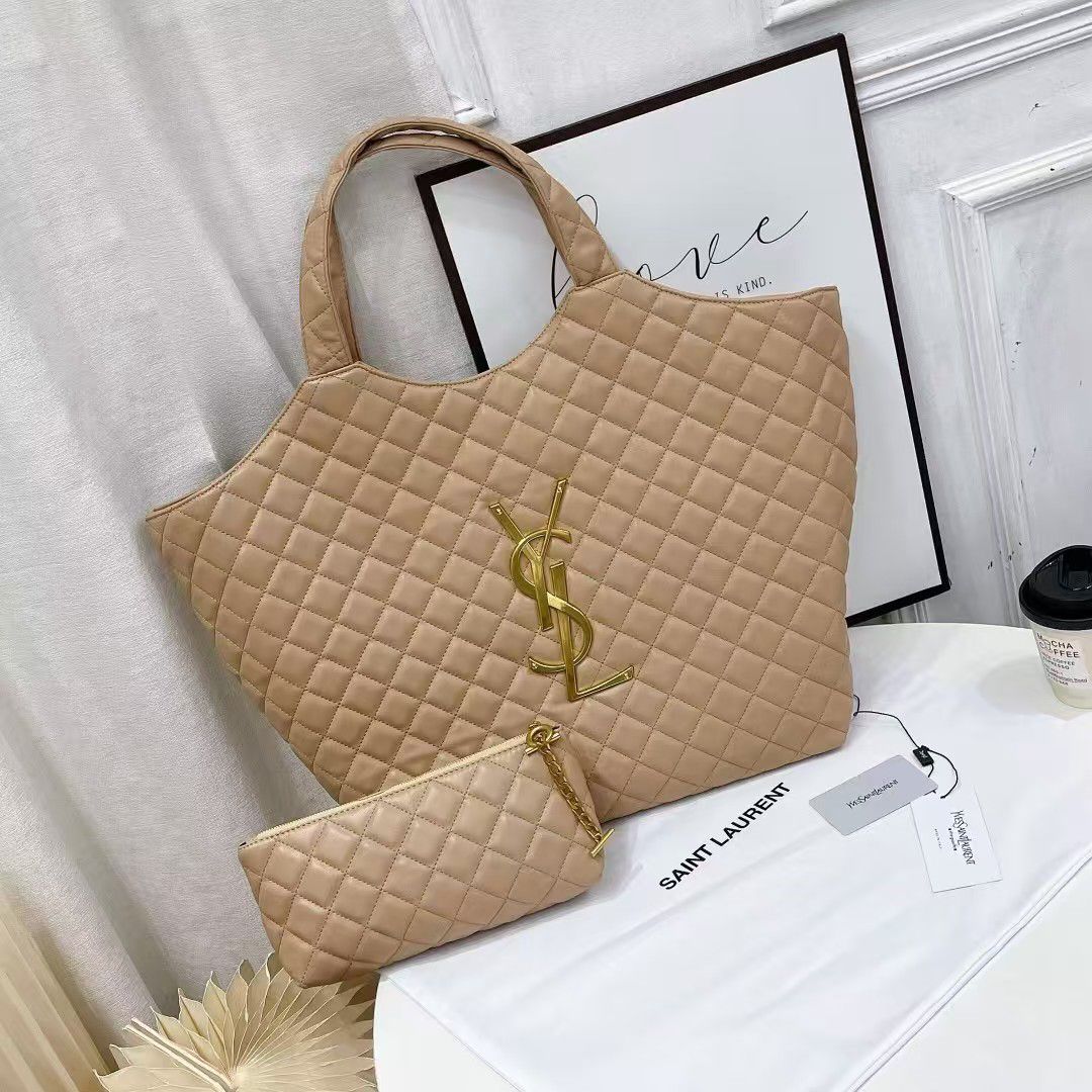 حقيبة يد مبطنة من إيف سان لوران (YSL)