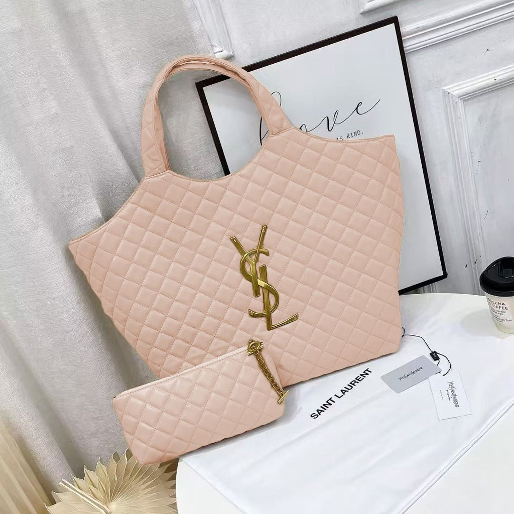 حقيبة يد مبطنة من إيف سان لوران (YSL)
